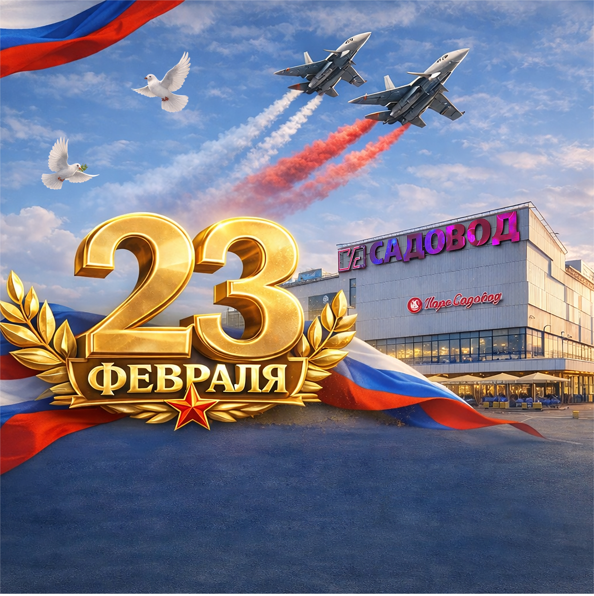 С Днём защитника Отечества!